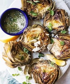 Tasty Artichokes Paint By Numbers