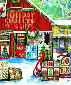 Christmas Holiday Paint By Numbers