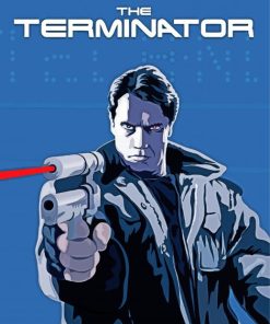 Terminator Poster Paint By Numbers