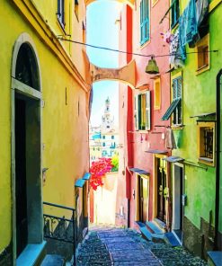 Sanremo Town Paint By Numbers