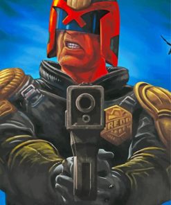 Judge Dredd Paint By Numbers