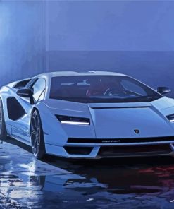 Aesthetic Lamborghini Paint By Numbers
