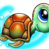 Cute Tortoise Paint By Numbers