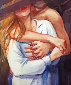 Hugging Couple Paint By Numbers