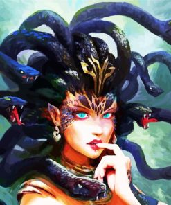 Medusa Legend Paint By Numbers