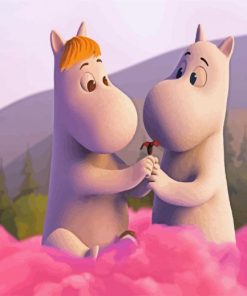 Moomin Lovers Paint By Numbers