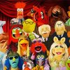 Muppets Characters Paint By Numbers