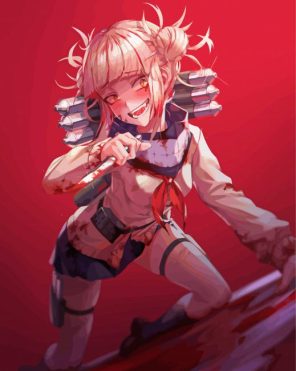 Cute Himiko Paint By Numbers