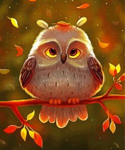 Wild Owl Paint By Numbers