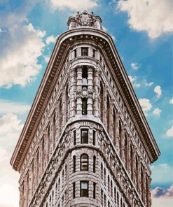 Flatiron Building Paint By Numbers