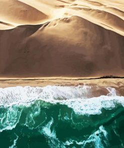 Namibia Coastline Paint By Numbers