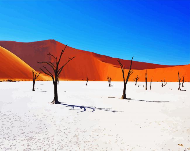 Namibian Sands Paint By Numbers