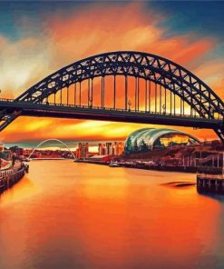 Newcastle Bridge Paint By Numbers