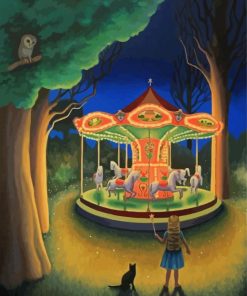 Carousel Circus Paint By Numbers