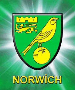 Norwich Logo Paint By Numbers