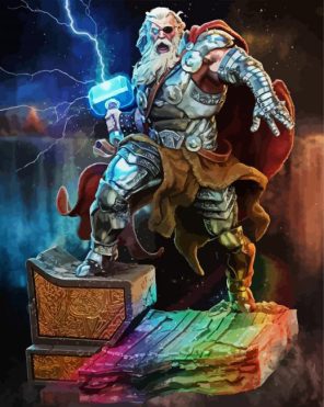 King Odin Paint By Numbers