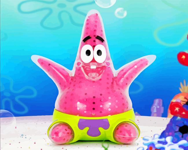 Patrick Character Paint By Numbers