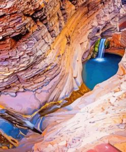 Hamersley Gorge Paint By Numbers