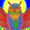 Artistic Owl Paint By Numbers