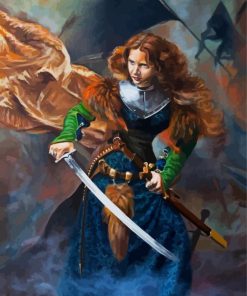Sheildmaiden Paint By Numbers