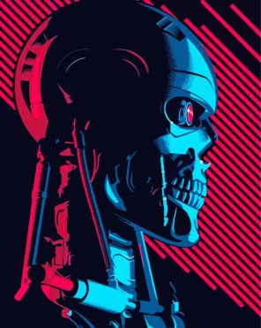 Terminator Skynet Paint By Numbers