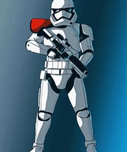 Stormtrooper Robot Paint By Numbers