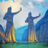 Argonath Gates Paint By Numbers