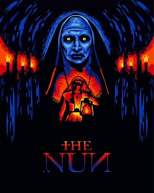 The Nun Film Paint By Numbers