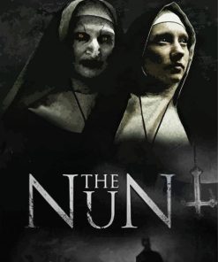 The Nun Poster Paint By Numbers