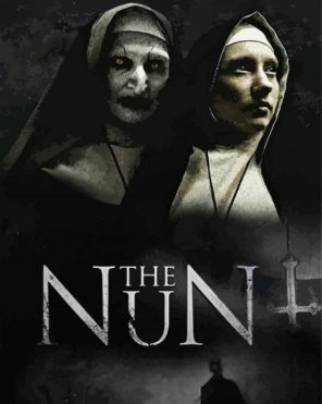 The Nun Poster Paint By Numbers