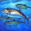 Tuna Underwater Paint By Numbers