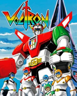 The Voltron Poster Paint By Numbers