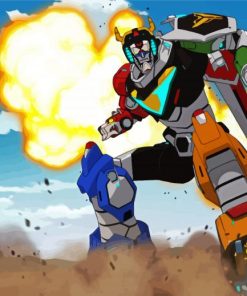 The Voltron Paint By Numbers