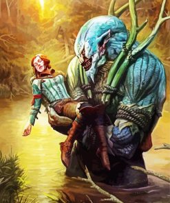 Triss And Troll Monster Paint By Numbers