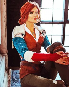 Beautiful Triss Paint By Numbers