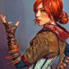 Artistic Merigold Triss Paint By Numbers
