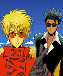 Trigun And Nicholas Paint By Numbers