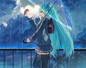 Hatsune Anime Paint By Numbers