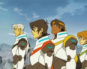 Voltron Defender Paint By Numbers