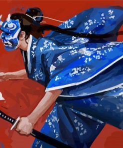 Aikido Fighter Paint By Numbers