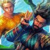 Aquaman Art Paint By Numbers
