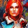 Aesthetic Triss Merigold Paint By Numbers