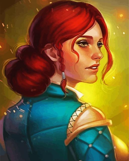 Triss Merigold Paint By Numbers