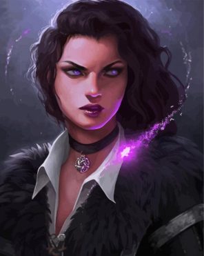 Yennefer Witcher Paint By Numbers