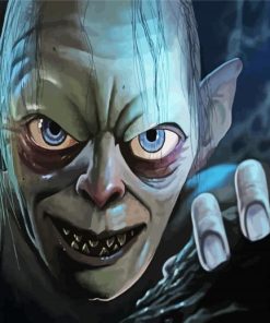 Smeagol Creature Paint By Numbers