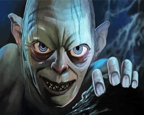 Smeagol Creature Paint By Numbers