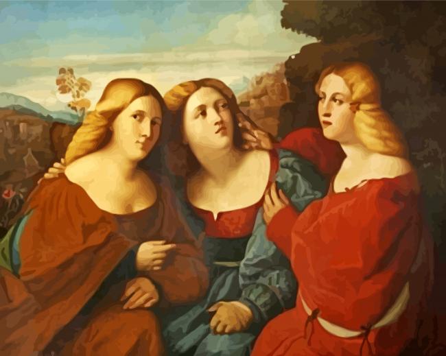 Three Sisters Paint By Numbers