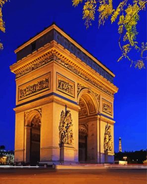 Triomphe Arch Paint By Numbers