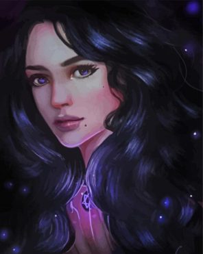Yennefer Witch Paint By Numbers