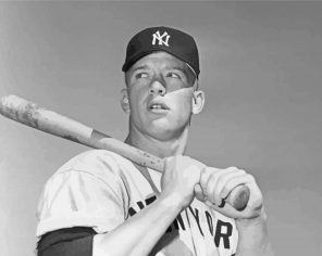 Mickey Mantle Paint By Numbers